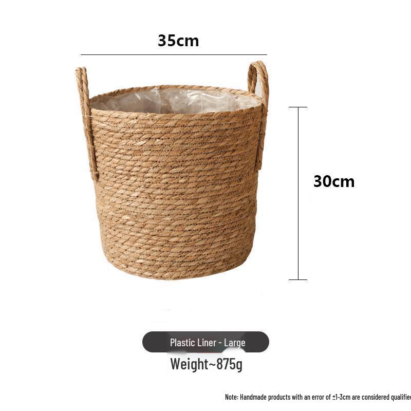 Rattan Woven Flower Pot Cover and Basket for Home Decoration