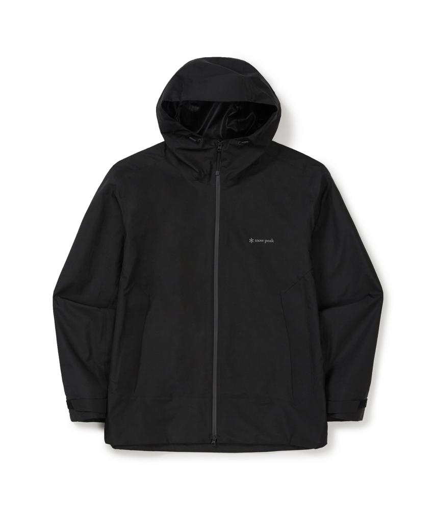 Snowpeak Apparel Dri-Peak Lightweight 3L Waterproof Jacket (S26Zmpjk06) Black