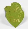 Inkdotpot Gold Foil Paper Hang Tags Made With Love Wedding Favor Tags 100