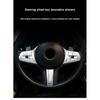 For BMW 3 4 5 series 6GT Z4 X3 X5 X6 X7 G30 F90 G20 G23 G83 G32 G29 G05 G06 2018- Car Steering Wheel Button Cover Stickers