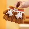 Baby Gloves for Winter, Cute and Warm for Toddlers, Boys and Girls, Five-Fingered Plush Gloves for Babies
