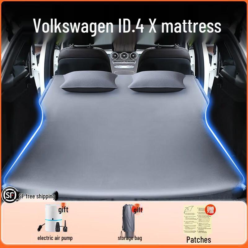 Volkswagen ID4X Inflatable Car Mattress for Trunk - Travel Sleeping Pad