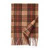 High end Atmosphere Scarf British Style Imitation Cashmere Scarf Winter Plaid Warm Tassel Scarf Versatile for Men and Women