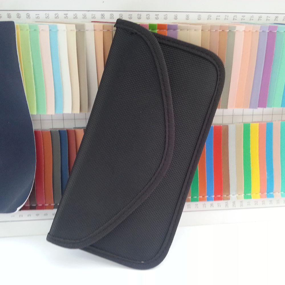 

Для телефона Блокиратор RFID-сигнала Чехол-контейнер для ключей автомобиля Защита от взлома Сумка Фарадея Кошелек чёрный