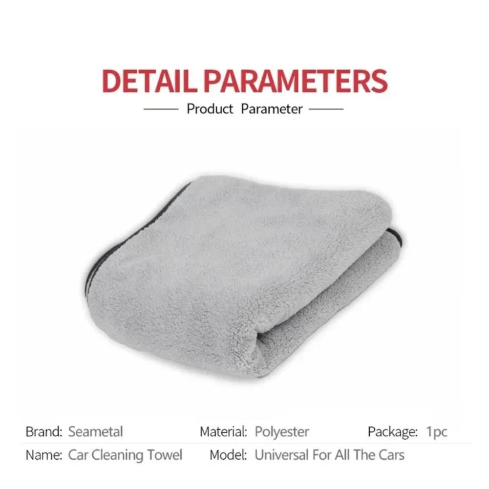 Microfiber Towel Car Wash Accessories Super Absorbency Car Cleaning Cloth Premium Microfiber Auto Towel One Time Drying