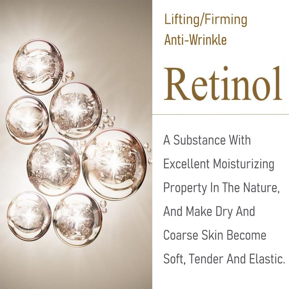 Moisturizing Face Cream with Retinol and Hyaluronic Acid for Deep Hydration