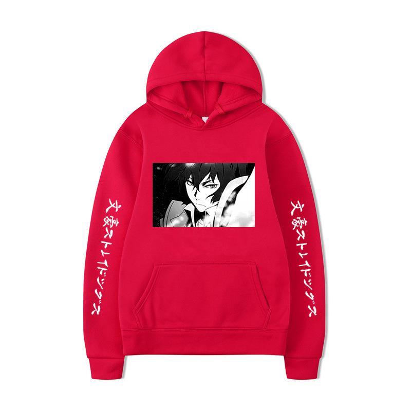 Kusuke Bungo Stray Dogs Anime Unisex Hoodie - Lässiges Herbst/Winter Langarmtop