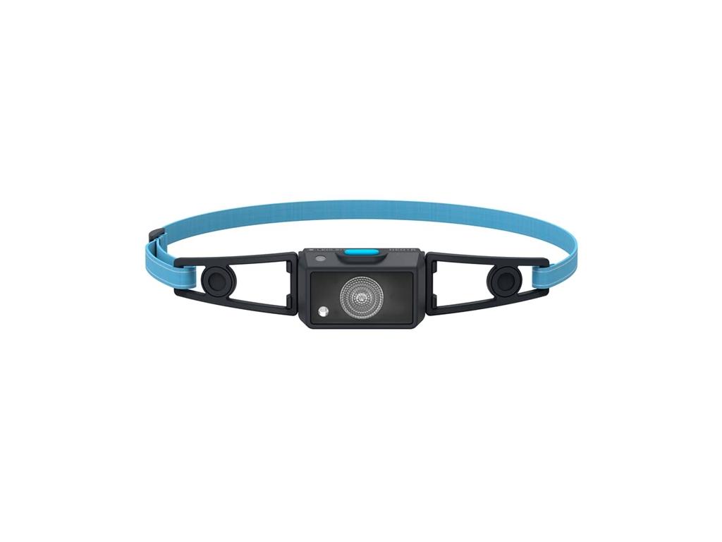 Ledlenser NEO1R LED Perfect for 502713 Japanese Headlamp, Black/Blue, Rechargeable, Ultra-Lightweight, 39g, Compact, Outdoors, Running, Black/Blue,