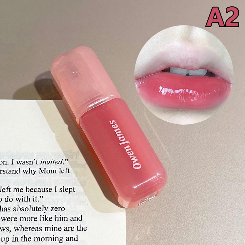 

Увлажняющий сок Красный блеск для губ Cherry Mirror Water Lip Glaze Jelly Glass Lip Oil Водостойкая помада Nude Clear Tint Makeup as the picture
