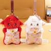 Hanging Ornaments Stuffed Sheep Doll Soft Fluffy Zodiac Goat Year Pendant  Bag Decoration