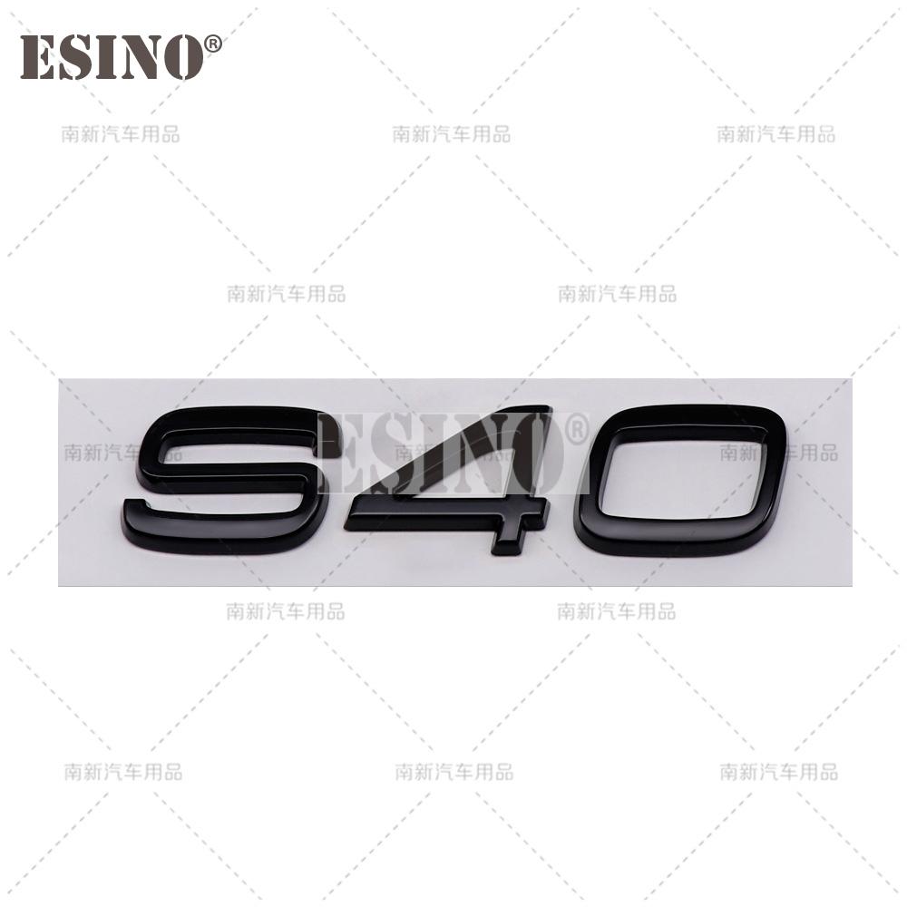 

Car Styling 3D ABS Adhesive Rear Trunk Emblem Badge Sticker Decal for Volvo S40 S60 S80 S90