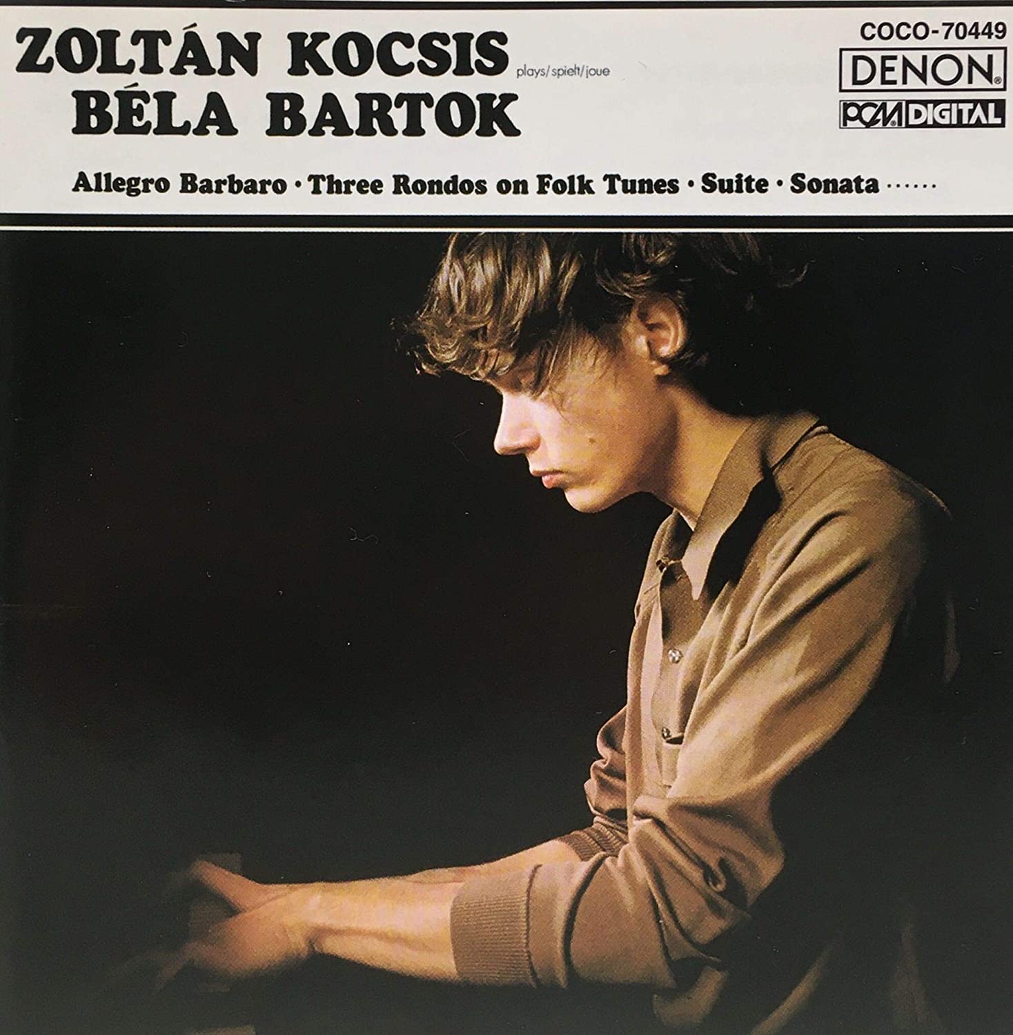 

CD ZOLTÁN KOCSIS - Bartok Piano Pieces COCO85006 DENON Japan Classical Used