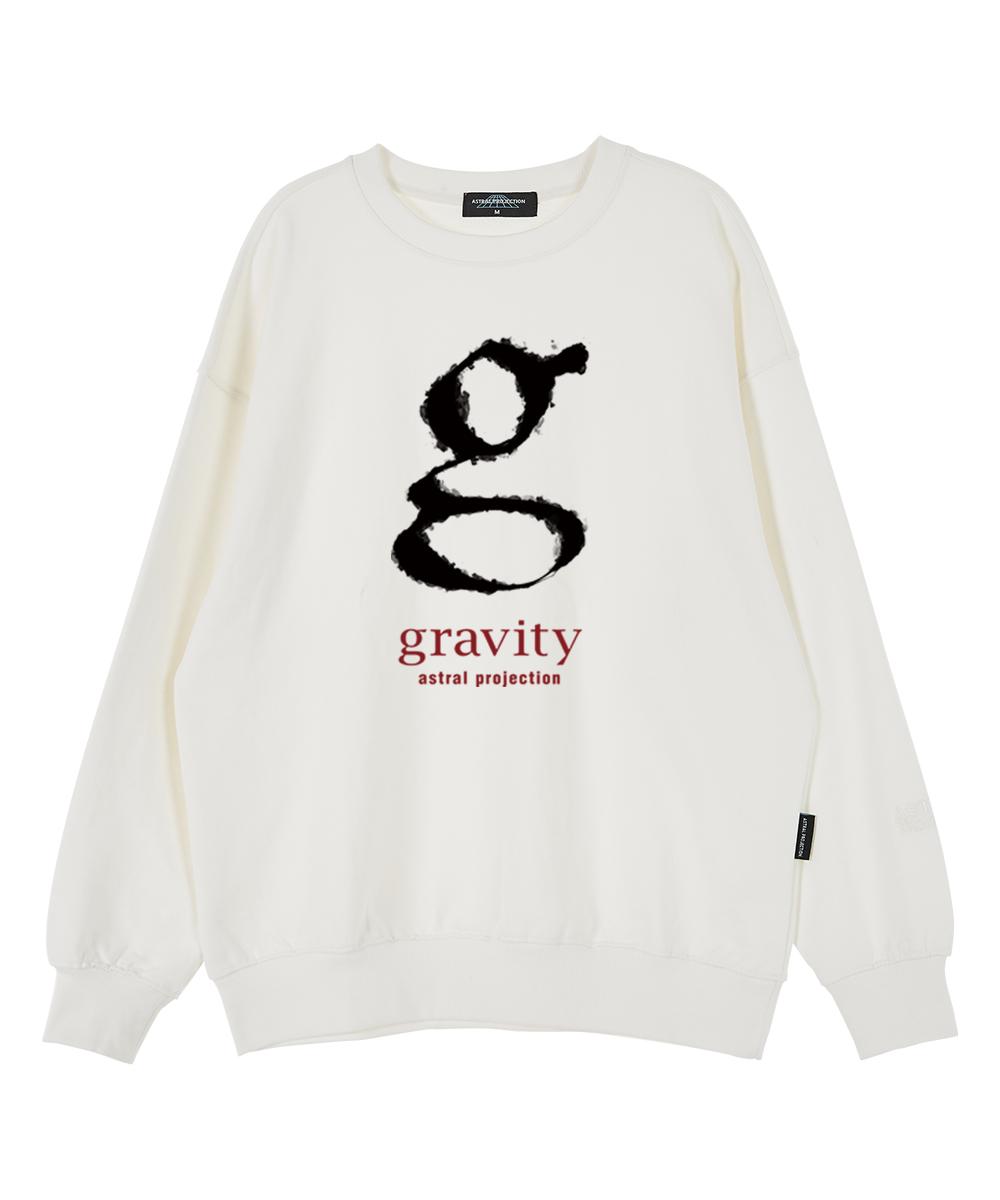 Худи оверсайз с пониженной линией плеча Signature Gravity Астральная проекция_Белый L
