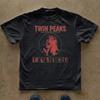 Twin Peaks Fire Walk with Me David Lynch Bootleg T-Shirt Y2k Vintage Tees Fashion O Neck Print T-shirt Casual Loose Tops Unisex
