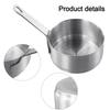 Convenient Stainless Steel Small Saucepan NonStick Pan for Boiling Milk