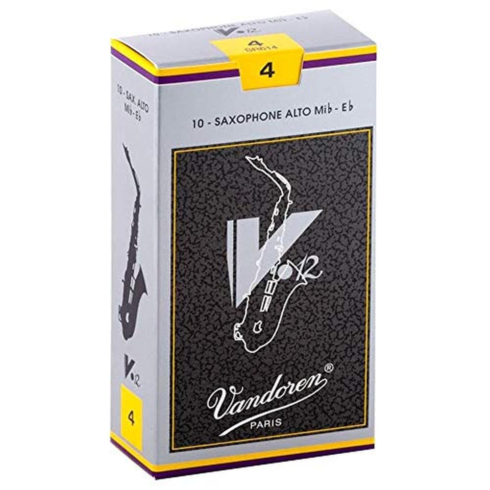Vandoren Alto Saxophone Reed V.12 Hardness 3-1/2 (10 pieces)