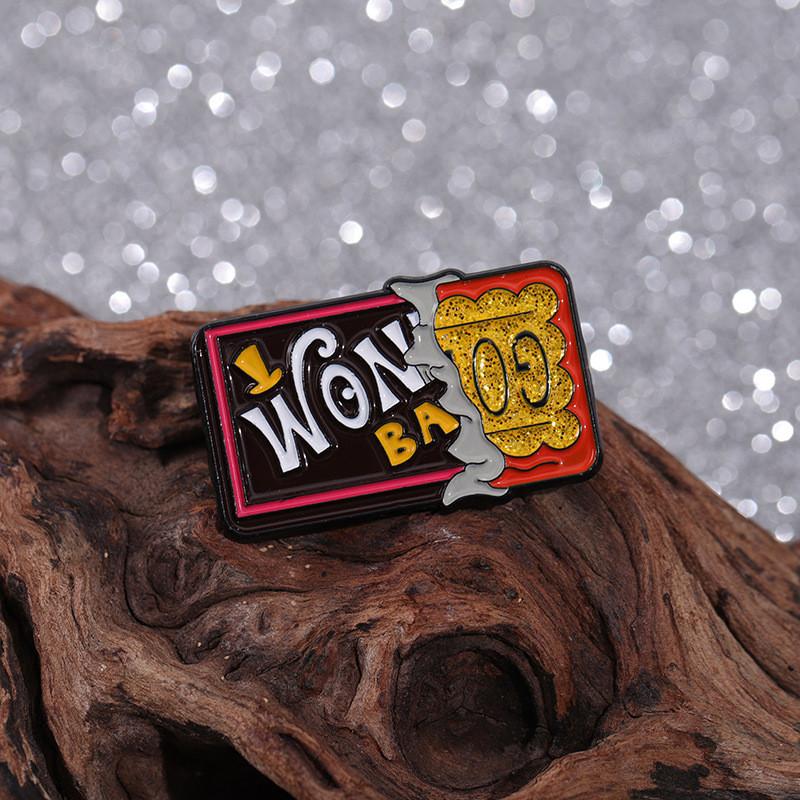 Eyecatching Geometric Letter Brooch Decorative Alloy Pin Minimalist Accessory Everyone For