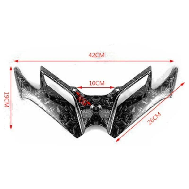 Motorcycle Winglet Aerodynamic Wing Kit Spoiler For Ninja 300/ 250 EX300 2013-2017 For Kawasaki for Motorcycle Accessories