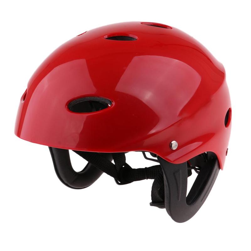 Lightweight Hard Cap Water Rescue Helmet for Surf Board Paddle Boarding Safety Gear Adjustable Fit