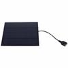 Durable 5W Solar Powered Fan USB Output Portable Mini Solar Panel Cooling Fan Outdoor Activities