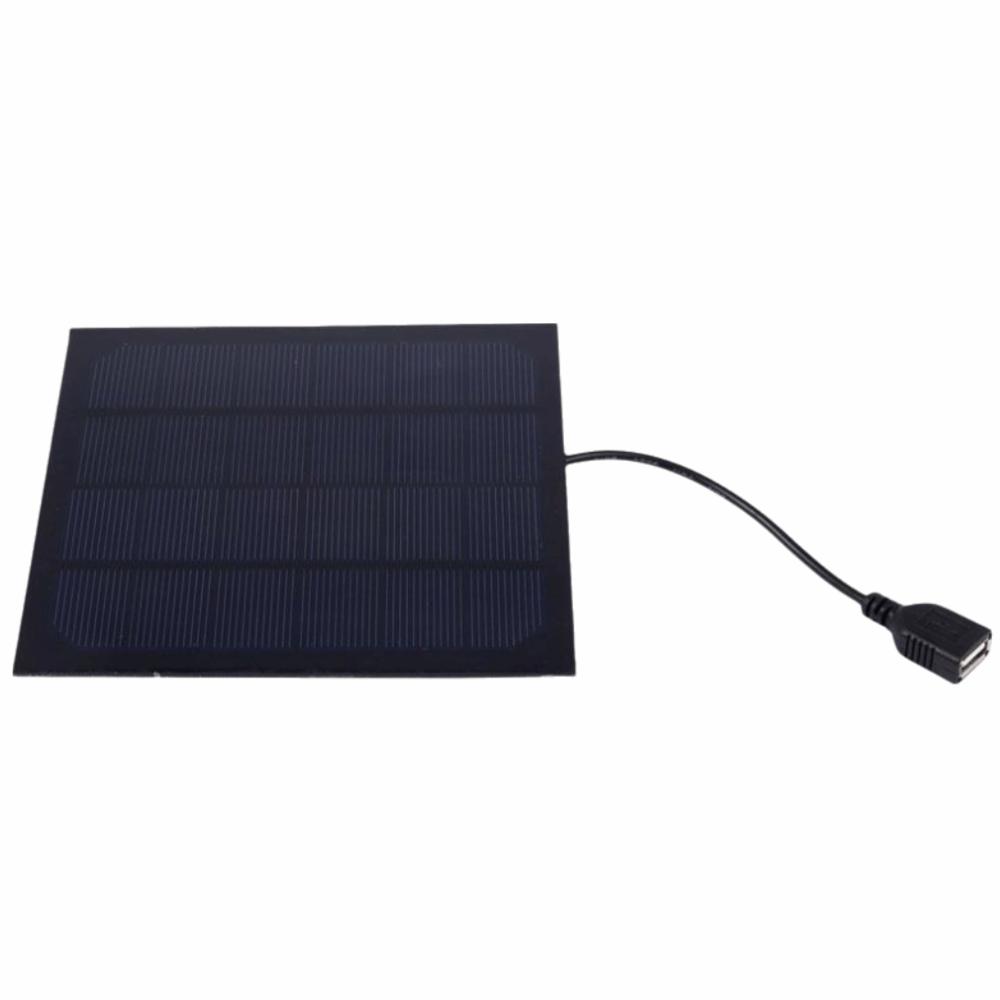 Durable 5W Solar Powered Fan USB Output Portable Mini Solar Panel Cooling Fan Outdoor Activities