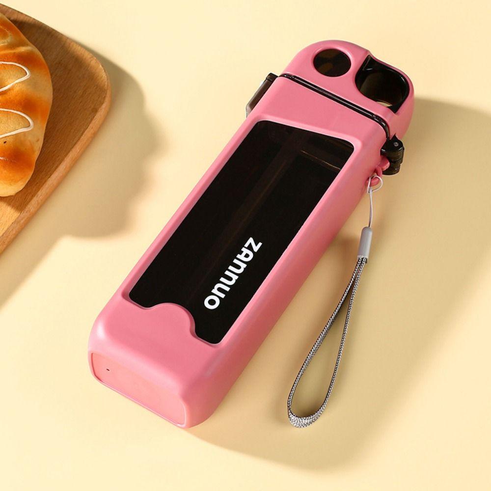 Kwadratowy Kształt Sportowy Kubek na Wodę Przenośna Butelka do Picia Prezent Kubek Fitness Podróż