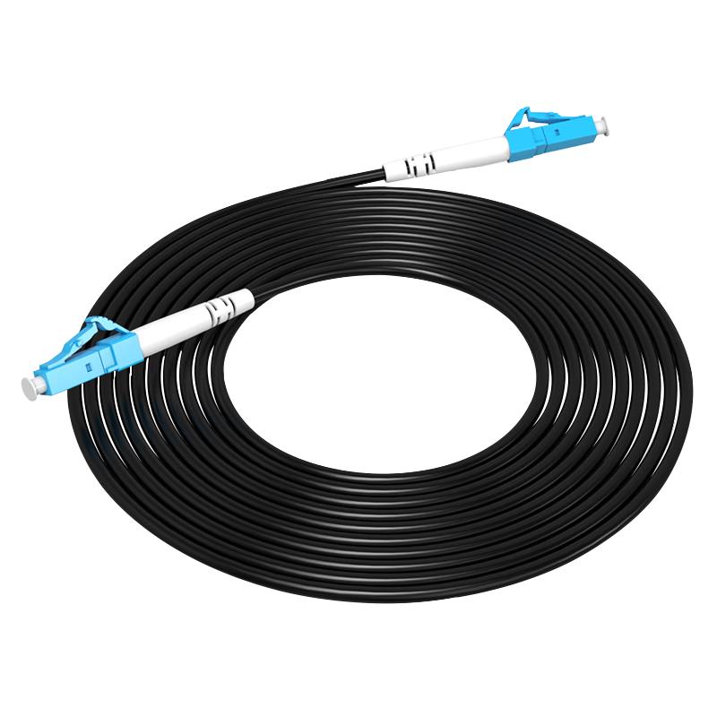 

itcom Telecom Grade TPU Outdoor Armored LC-LC Single Mode Fiber Optic Patch Cable 3 meters