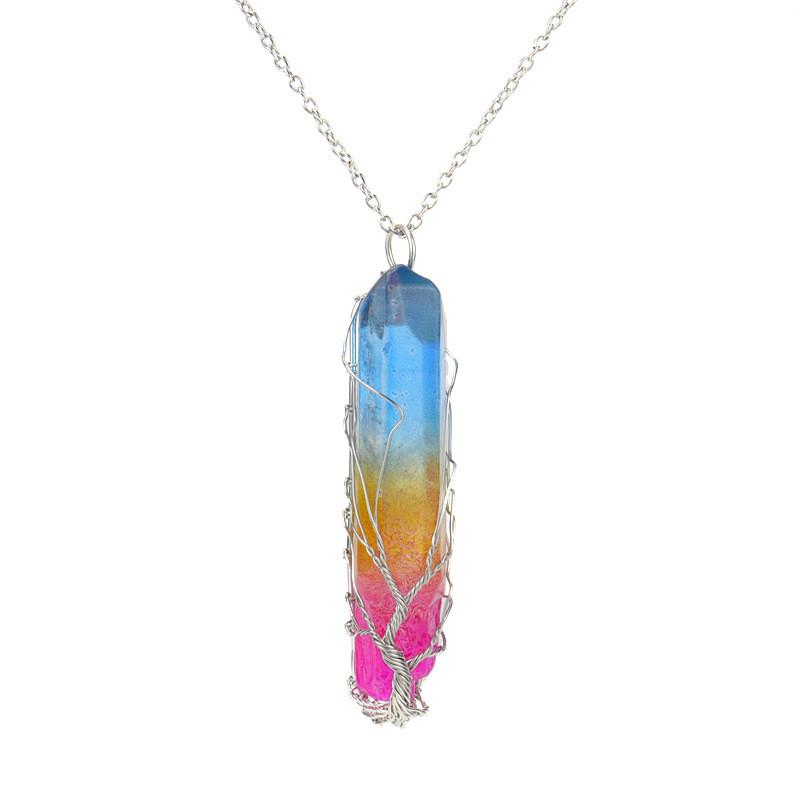 Waterdrop Pendant Necklace With Geometric Design For Women And Spring Fashion