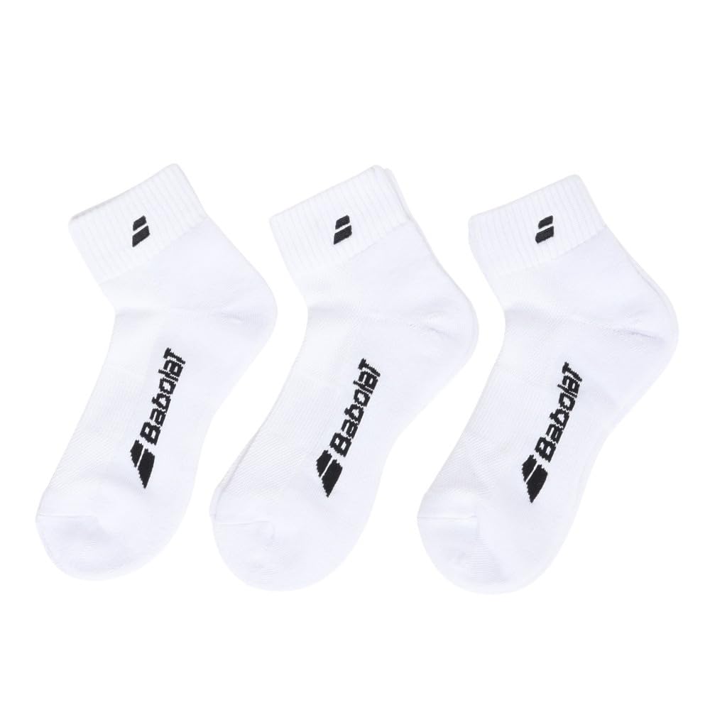 

Babolat Теннисные аксессуары Унисекс Клубные короткие носки Запланировано к выпуску в конце марта 3 штуки (BUS4815C) (Предзаказ доступен) белый