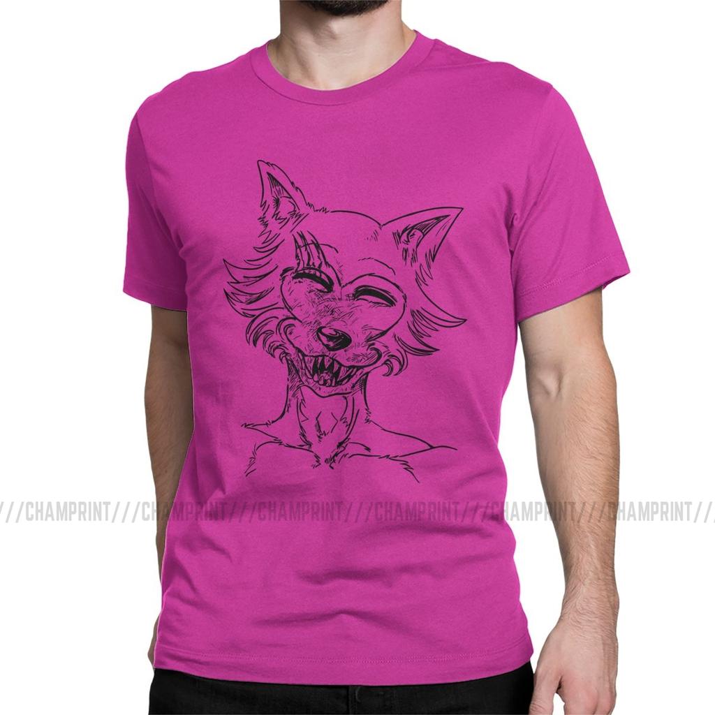 Beastars Legosi Anime T Shirts For Men Humor T Shirts Crewneck Animals Manga Tee Shirt