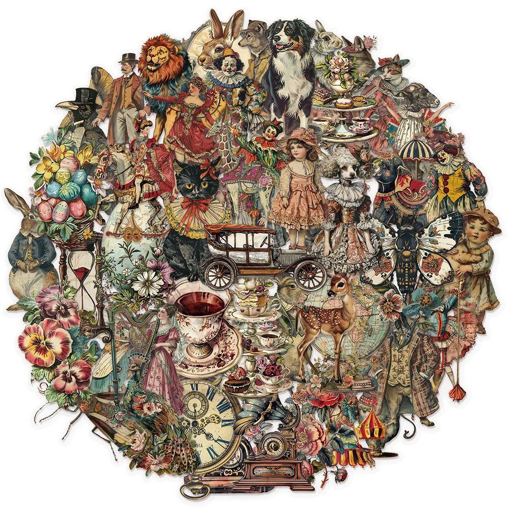 Waterproof Victoria Stickers 50PCS Pack Laptop Stickers Cute Cartoon Decals  Luggage Decoration