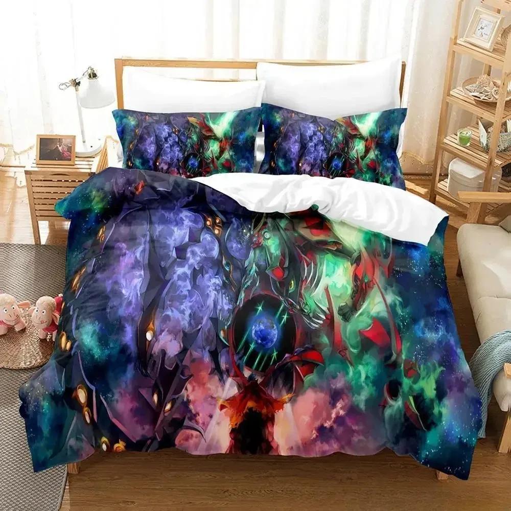 Tengen Toppa Gurren Lagann Bedding Set Single Twin Full Queen King Size Bed Set Adult Kid Bedroom Duvetcover Sets 3D Print Anime