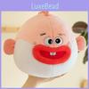 Mouth Big Funny Clown Fish Pufferfish Sphere Plush Toy Doll Home Pillow Cushion