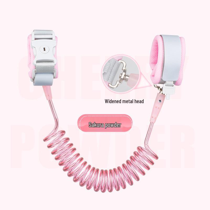 Child Safety Anti-Lost Harness with Lock and Bracelet