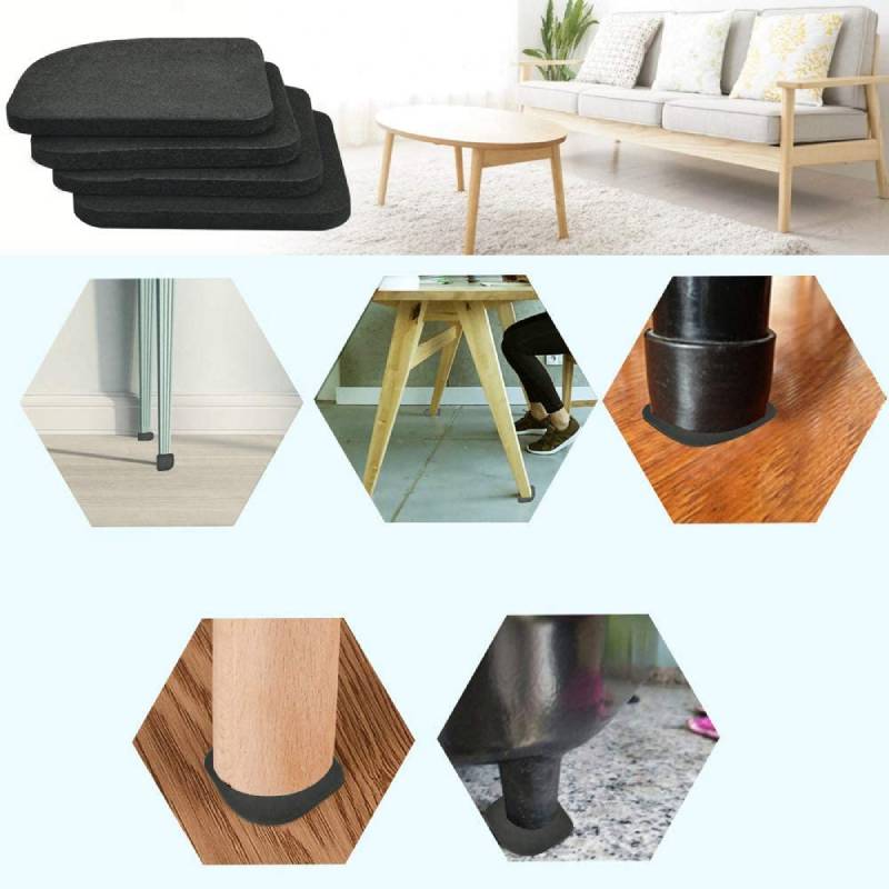 4pcs Anti-Vibration Pad Universal Silent Feet Shock Absorbing Washer Pads for Washing Machines Dryer Refrigerator Home Appliance