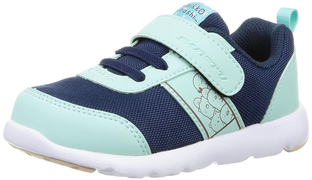athletic Sumikko SKF cm [Shunsoku] Sneakers, shoes, Gurashi, wide, lightweight, foot-developing, 14-20cm, 3E, kids, boys, girls, 2500, navy, lizard,
