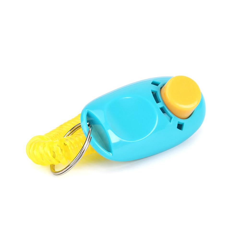 Training Portable with Wrist Strap Cute Dog Clicker Dog Whistle Puppy Training Accessories Dog Toy