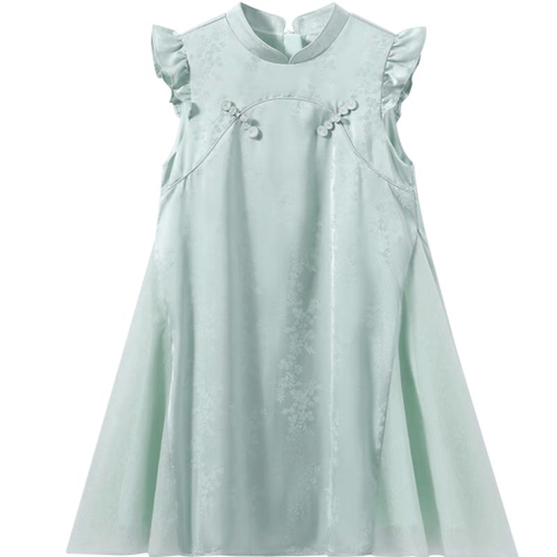 YEEHOO Girls' Chinese Style Summer Dress
