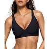 Women's Deep, Bra No Rim Comfort Bra Support No Rim Bra Girls Gather Bra Women