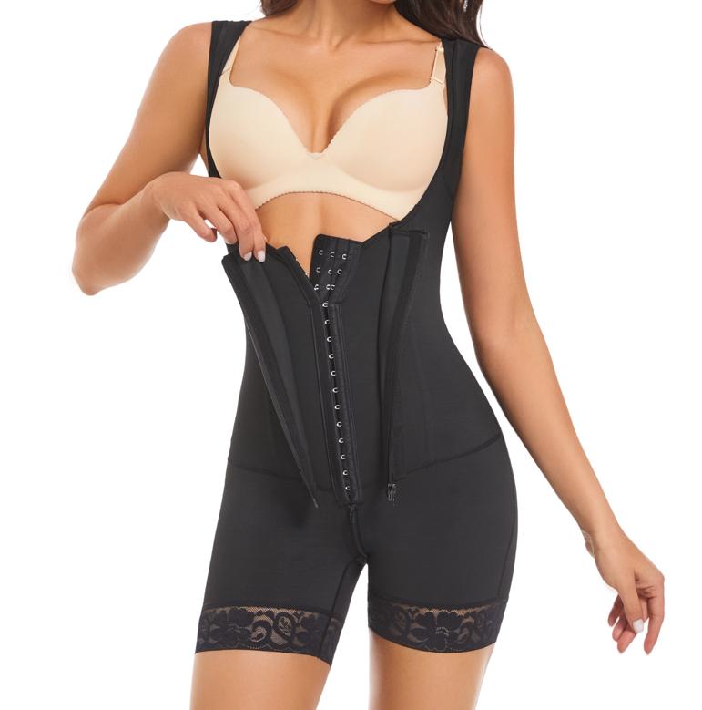 Body Gaine Colombien Shapewear Amincissant Contrôle du Ventre Culotte Taille Haute Compression Forte Entraîneur de Taille Body Shaper