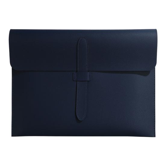 Faux Leather Document Bag Large Capacity Lightweight Waterproof Document Organizer Business Students Portable File Holder with Secure Closure