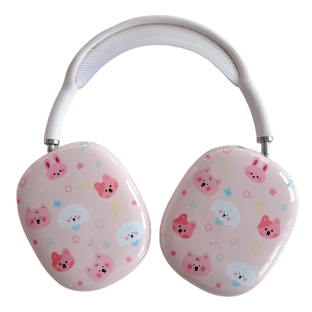 1 Pair For AirPods Max IMD Headset Earmuff Shell Headphone TPU Earpad Cover