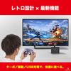 of GAMER Wireless Controller for Nintendo Retro USB Rechargeable [Set 2] K&S Switch, Design, (Navy)