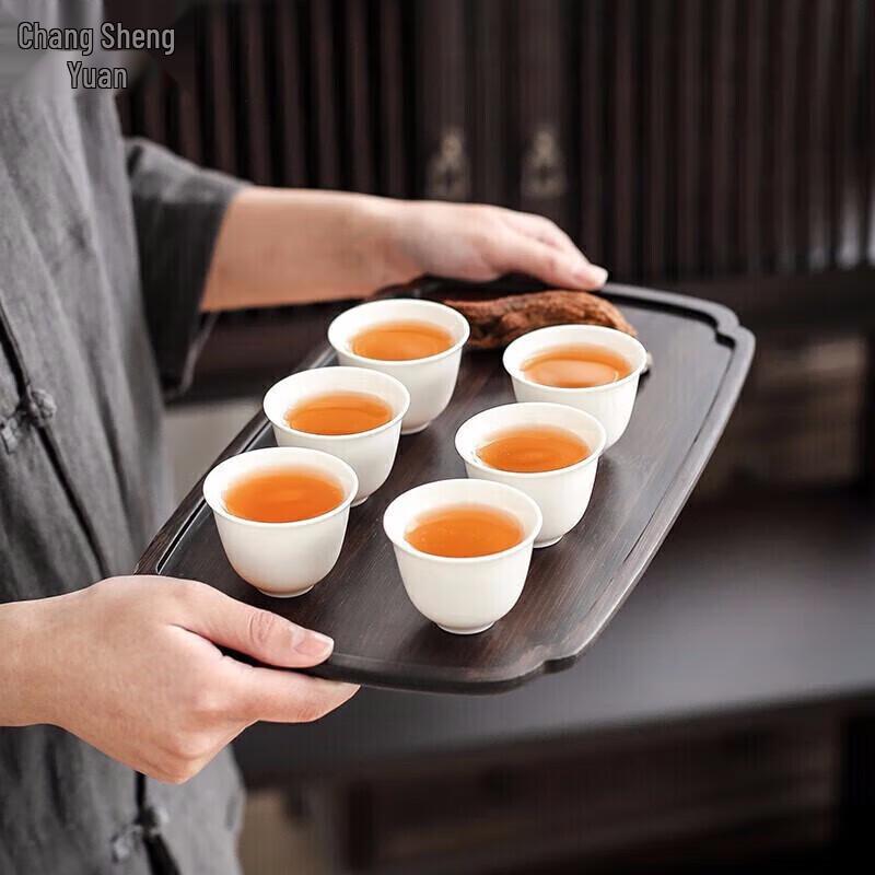 

CHANGSHEGNYUAN Dehua White Porcelain Kung Fu Tea Cups Set
