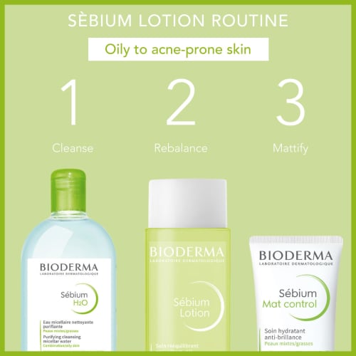 [Genuine Product] Bioderma Sebium Lotion 200mL Lotion For Sensitive Oily/Combined Skin No Coloration No Addition of Ethyl Alcohol No Addition of Parab