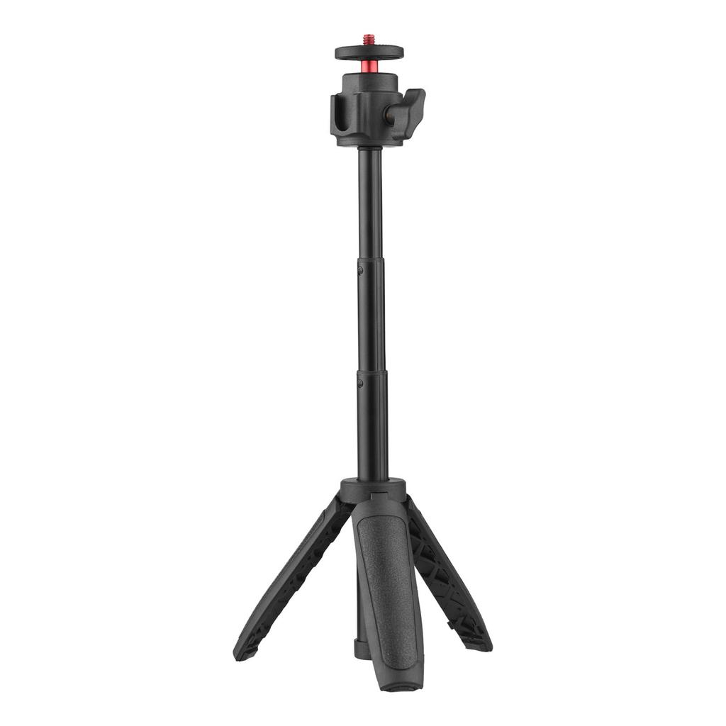 Lightweight Portable Mini Tripod Extendable Tripod Stand Handle Grip with 4 Levels of Adjustable Height for Phone