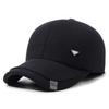 Large Cotton Peaked Cap Thickenedmen Cold-proof Peaked Cap Middle-aged and Elderly Woolen Heattech Back-sealed Ear Protection Cotton Cap