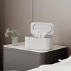 Bathroom Wet Wipes Box Tissue Dispenser Large Capacity Wide Opening Refillable Wet Toilet Paper Box Organizer