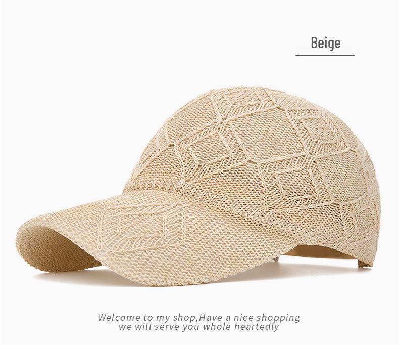 Women's Breathable Korean Style Duckbill Sun Hat: Versatile European & American Outdoor Shade Cap
