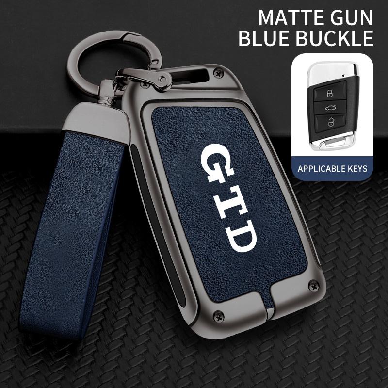 For VW VOLKSWAGEN 2026 New Zinc Alloy Car Key Cover Case Holder Shell Key Bag Protection For VW Volkswagen GTD GOLF 4 5 6 7 MK7